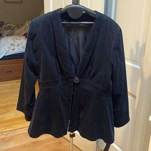 Corduroy Maternity Jacket. Handmade by seamstress. Light weight. Size 12-14